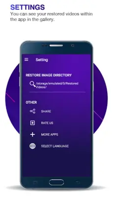 Deleted Video Recovery android App screenshot 0