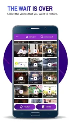 Deleted Video Recovery android App screenshot 4